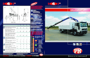 Hydraulické nakládací jeřáby PM PM 4