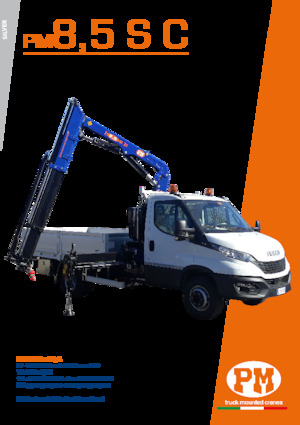 Hydraulické nakládací jeřáby PM PM 8.5 S C