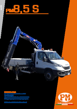 Hydraulické nakládací jeřáby PM PM 8.5 S