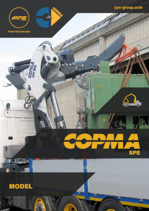 Hydraulické nakládací jeřáby COPMA 2000 SPE 350.4