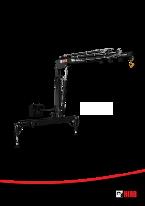 Hydraulické nakládací jeřáby Hiab T-CLX 038-3 CE