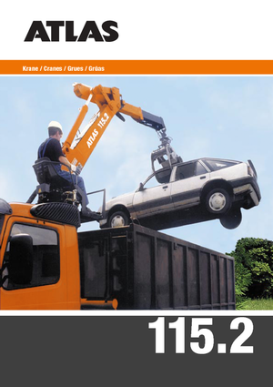 Hydraulické nakládací jeřáby T-Atlas TLC 115.2 A 11