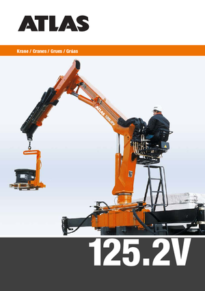 Hydraulické nakládací jeřáby T-Atlas TLC 125.2 V A 11