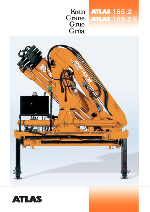 Hydraulické nakládací jeřáby T-Atlas TLC 165.2 E A 2