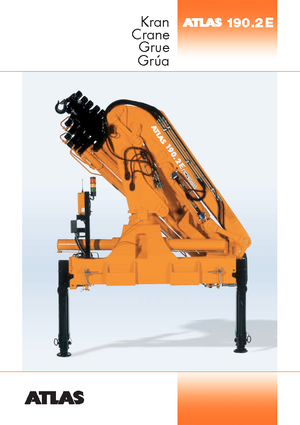 Hydraulické nakládací jeřáby T-Atlas TLC 190.2 E A 6