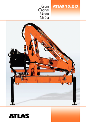 Hydraulické nakládací jeřáby T-Atlas TLC 75.2 D A 2