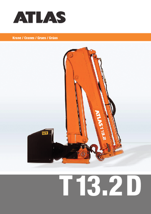 Hydraulické nakládací jeřáby T-Atlas TLC T 13.2 D A 26