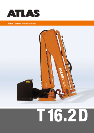 Hydraulické nakládací jeřáby T-Atlas TLC T 16.2 A 27