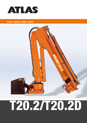 Hydraulické nakládací jeřáby T-Atlas TLC T 20.2 A 28