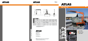 Hydraulické nakládací jeřáby T-Atlas TLC T 30.2 A 28