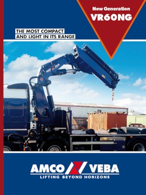 Hydraulické nakládací jeřáby Amco Veba VR60NG-6 S J2006 