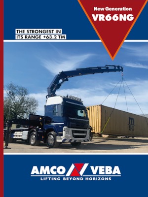 Hydraulické nakládací jeřáby Amco Veba VR66NG-6 S 