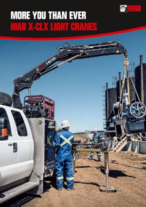 Hydraulické nakládací jeřáby Hiab X-CLX 088 B-1 