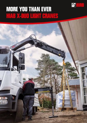Hydraulické nakládací jeřáby Hiab X-Duo 058 BS-1