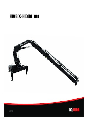 Hydraulické nakládací jeřáby Hiab X-HiDuo 188 BS-2