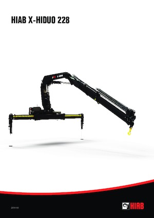 Hydraulické nakládací jeřáby Hiab X-HiDuo 228 B-3