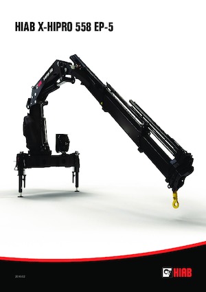 Hydraulické nakládací jeřáby Hiab X-HiPro 558 EP-5