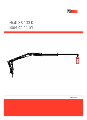 Hydraulické nakládací jeřáby Hiab XS 133 K-2 PRO