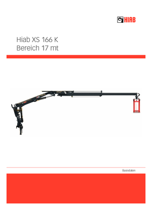 Hydraulické nakládací jeřáby Hiab XS 166 K-2 HIPRO CD