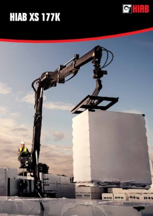 Hydraulické nakládací jeřáby Hiab XS 177 K-2 PRO