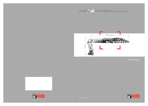 Nakládací jeřáby s pojezdem Hiab XS 244 EP-2 HIDUO