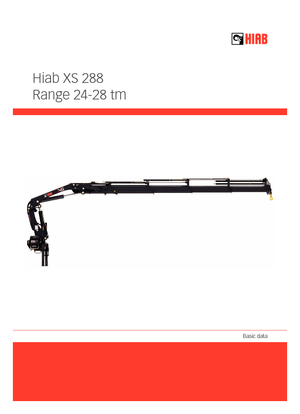 Nakládací jeřáby s pojezdem Hiab XS 288 EP-5 HIDUO
