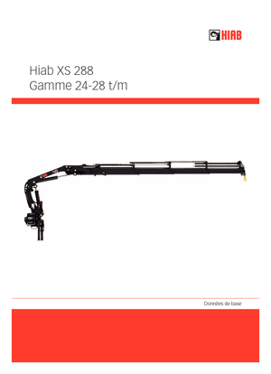 Nakládací jeřáby s pojezdem Hiab XS 288 EP-5 HIDUO