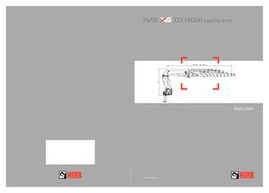 Nakládací jeřáby s pojezdem Hiab XS 322 EP-2 HIDUO