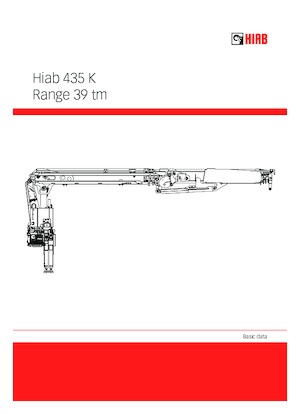 Hydraulické nakládací jeřáby Hiab XS 435K-2-4 HiPro