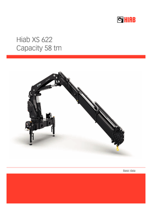 Hydraulické nakládací jeřáby Hiab XS 622 E-6 HIPRO