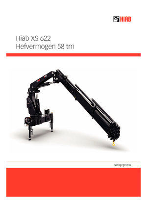 Hydraulické nakládací jeřáby Hiab XS 622 EP-4 HIPRO