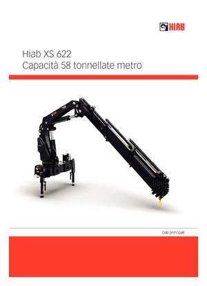 Hydraulické nakládací jeřáby Hiab XS 622 EP-4 HIPRO