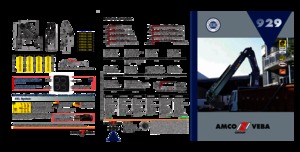 Hydraulické nakládací jeřáby Amco Veba 929-4 S