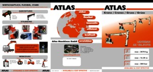 Hydraulické nakládací jeřáby Atlas AK 186.3 VB A12K