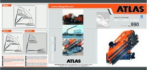 Hydraulické nakládací jeřáby Atlas AK 990.6 J4