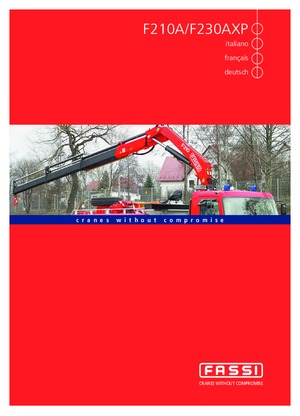 Hydraulické nakládací jeřáby Fassi F 210 A 23