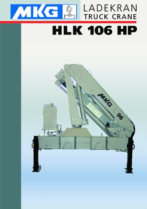 Hydraulické nakládací jeřáby MKG HLK 106 HP a1