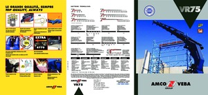 Hydraulické nakládací jeřáby Amco Veba VR75-10 S 