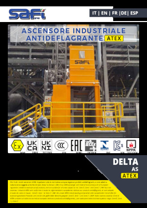 Stavební výtahy Safi DELTA AS ATEX