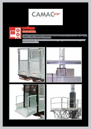 Stavební výtahy CAMAC ECP-500/120