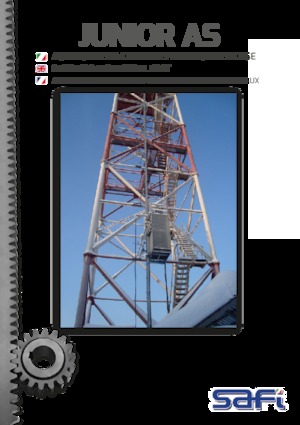 Stavební výtahy Safi JUNIOR AS
