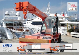 Průmyslové mobilní jeřáby Sard D 100