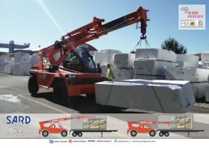 Průmyslové mobilní jeřáby Sard D 150