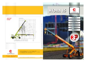 Průmyslové mobilní jeřáby Escorts Hydra 15