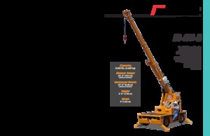 Průmyslové mobilní jeřáby Broderson IC-35