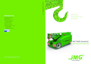 Průmyslové mobilní jeřáby JMG MC 130S