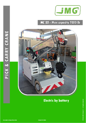 Průmyslové mobilní jeřáby JMG MC 32