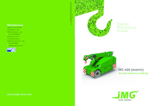 Průmyslové mobilní jeřáby JMG MC 45S
