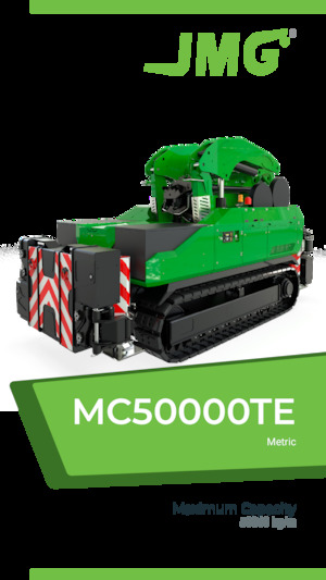 Průmyslové mobilní jeřáby JMG MC 50000TE