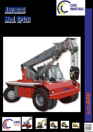 Průmyslové mobilní jeřáby Cams SP120 